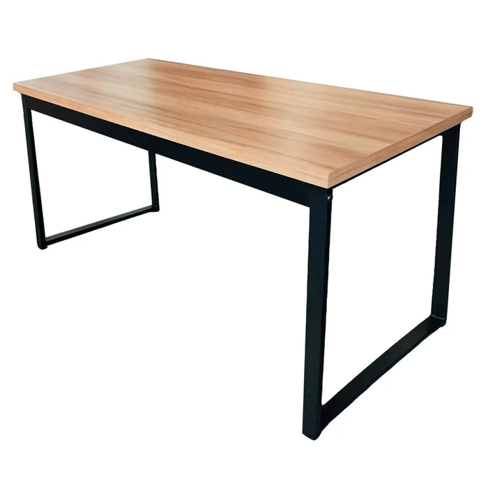 Escrivaninha Office Estilo Industrial 120x60x70 Nogal